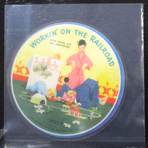 Unknown Artist - Erie Canal / Workin' On The Railroad 7" VG+ Vinyl 78 2003 P - Shuga Records