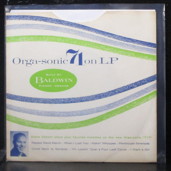 Eddie Osborn - Orga-Sonic 71 On LP 7" VG+ Vinyl 33 Baldwin USA 1962 - Shuga Records