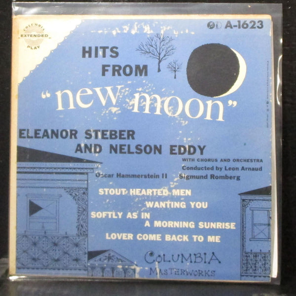 Elanor Steber & Nelson Eddy - Hits From "New Moon" EP 7" VG+ Vinyl 45 Columbia - Shuga Records