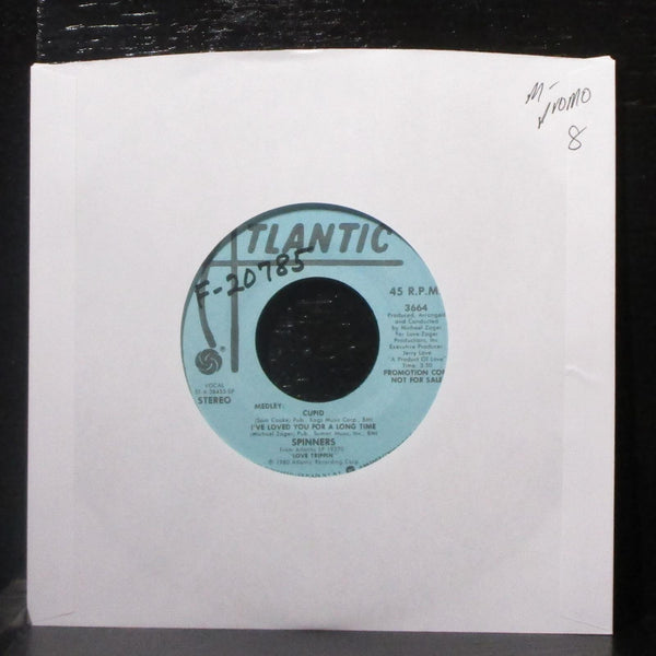 Spinners - Medley: Cupid, I've Loved You For A Long Time 7" Mint- Promo Vinyl 45 - Shuga Records