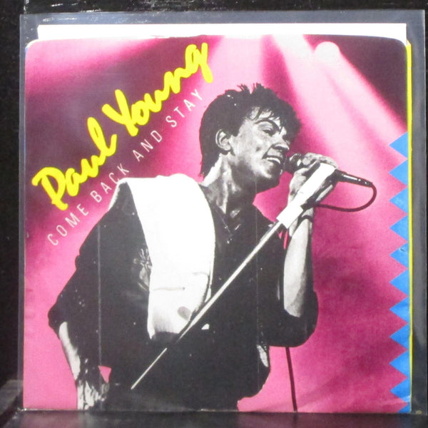 Paul Young - Come Back And Stay 7" Mint- Promo Vinyl 45 Columbia 38-04313 USA - Shuga Records