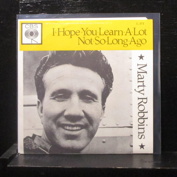 Marty Robbins - Not So Long Ago / I Hope You Learn A Lot 7" VG+ 1 .271 Holland - Shuga Records