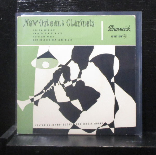 Johnny Dodds And Jimmie Noone - New Orleans Clarinets 7" VG+ 10 087 Germany - Shuga Records