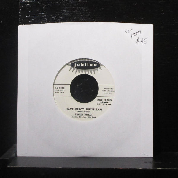 Ernest Tucker - Have Mercy, Uncle Sam / Mirror On The Wall 7" VG+ 45-5340 Promo - Shuga Records