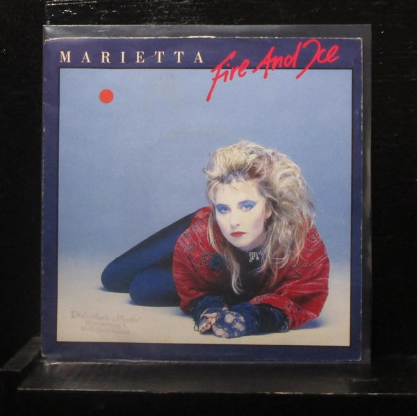 Marietta - Fire And Ice 7" VG+ CBSA 6827 Holland 1986 Vinyl 45 - Shuga Records