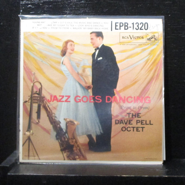 Dave Pell Octet - Jazz Goes Dancing (Prom To Prom) 2 7" VG+ EPB-1320 Germany 45 - Shuga Records