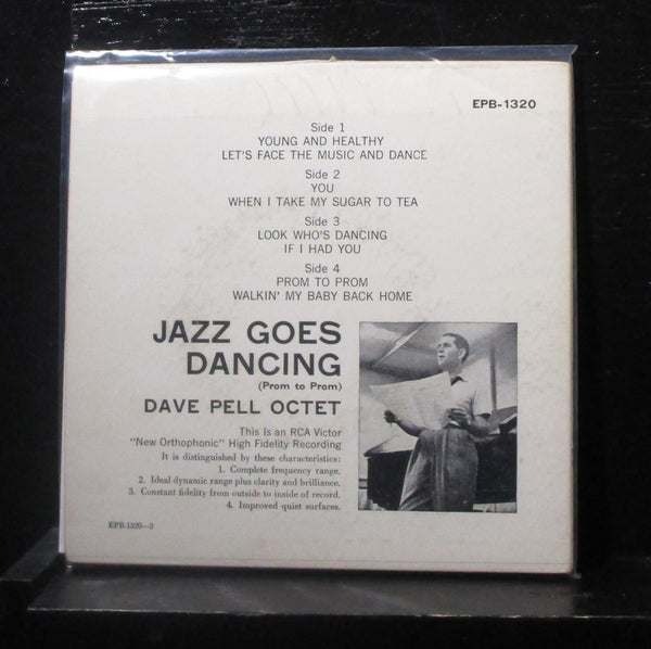 Dave Pell Octet - Jazz Goes Dancing (Prom To Prom) 2 7" VG+ EPB-1320 Germany 45 - Shuga Records