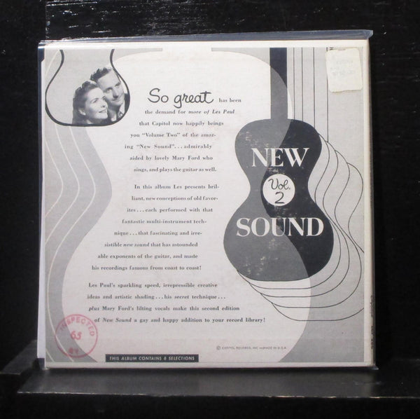 Les Paul & Mary Ford - The New Sound Volume II 2 7" VG+ EBF-286 Vinyl 45 - Shuga Records