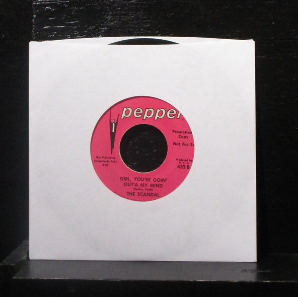 The Scandal - There's Reasons Why 7" VG 432 Promo Vinyl 45 - Shuga Records