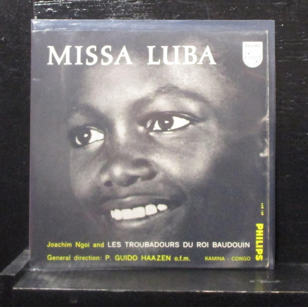 Les Troubadours Du Roi Baudouin - Missa Luba 7" VG 428 138 PE Holland Vinyl 45 - Shuga Records