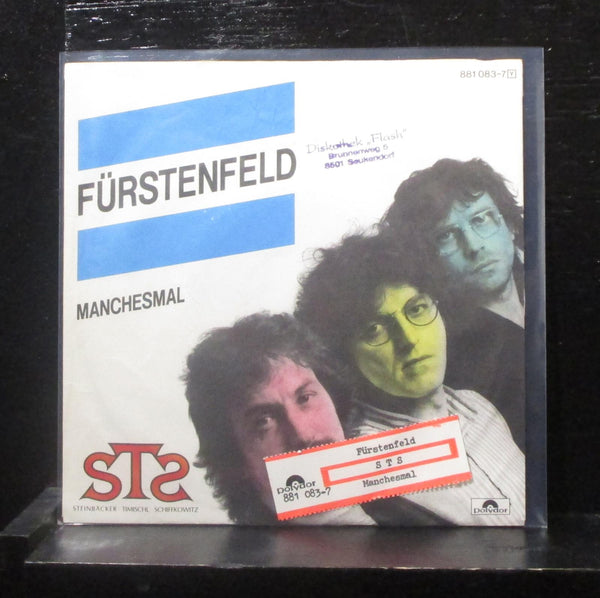 STS - Furstenfeld 7" VG+ 881 083-7 Germany 1984 Polydor Vinyl 45 - Shuga Records