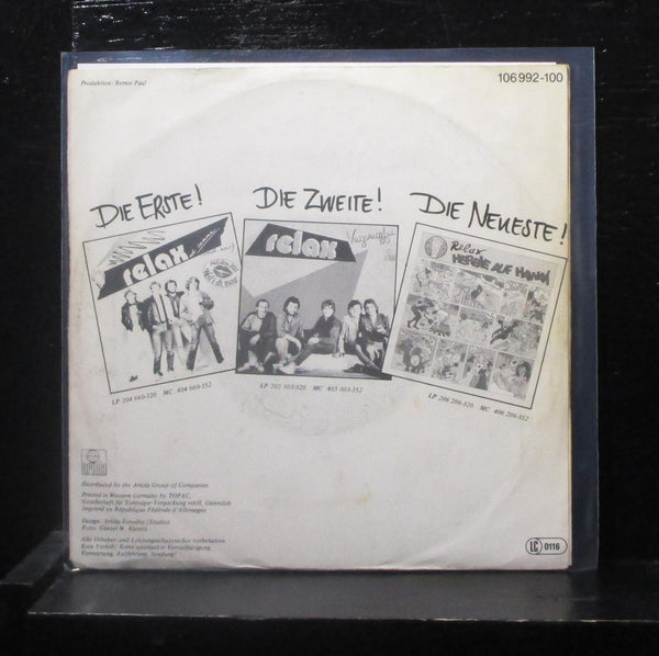 Relax - Ein Weibes Blatt'l Papier 7" VG+ 106 992 Germany 1984 Vinyl 45 - Shuga Records
