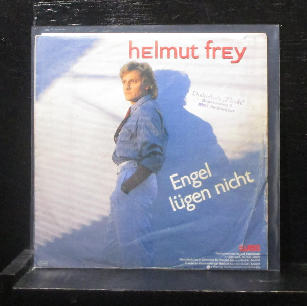 Helmut Frey - Engel Lugen Nicht 7" VG+ 249 098-7 Germany 1985 Vinyl 45 - Shuga Records