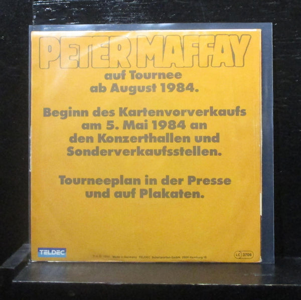 Peter Maffay - War Ein Land 7" VG+ 6.14117 Germany 1984 Vinyl 45 - Shuga Records