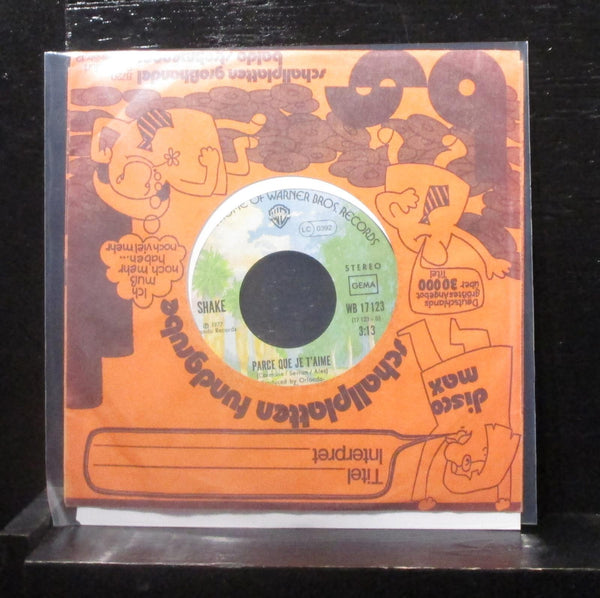Shake - Love Is A Many-Splendored Thing 7" VG+ WB 17123 Germany Vinyl 45 - Shuga Records