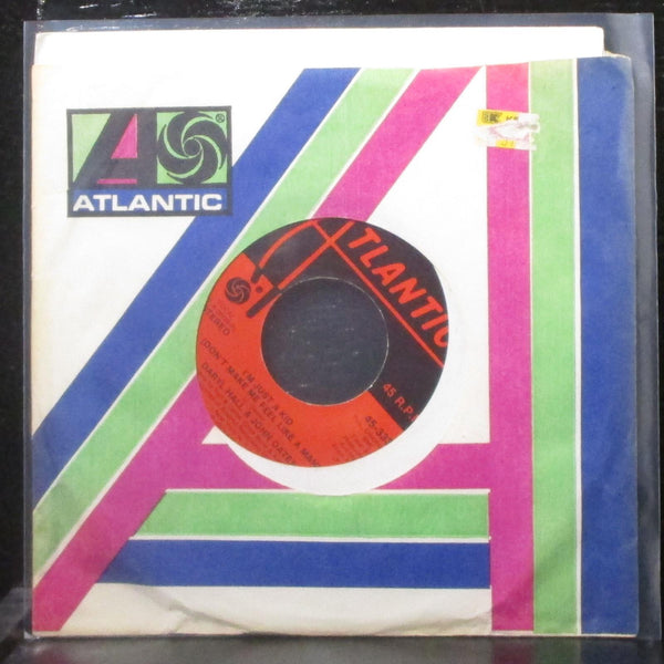 Hall & Oates - She's Gone / I'm Just A Kid 7" VG+ Vinyl 45-3332 Atlantic USA - Shuga Records
