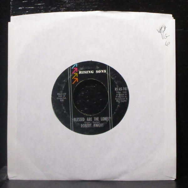 Robert Knight - Blessed Are The Lonely / It's Been Worth It All 7" VG Vinyl 45 - Shuga Records