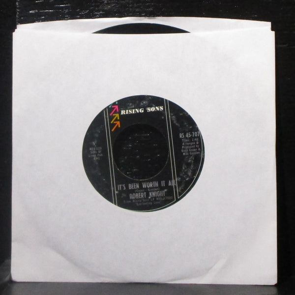 Robert Knight - Blessed Are The Lonely / It's Been Worth It All 7" VG Vinyl 45 - Shuga Records