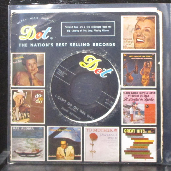 Jimmy Newman - A Fallen Star / I Can't Go On This Way 7" VG+ Vinyl 45-15574 Dot - Shuga Records