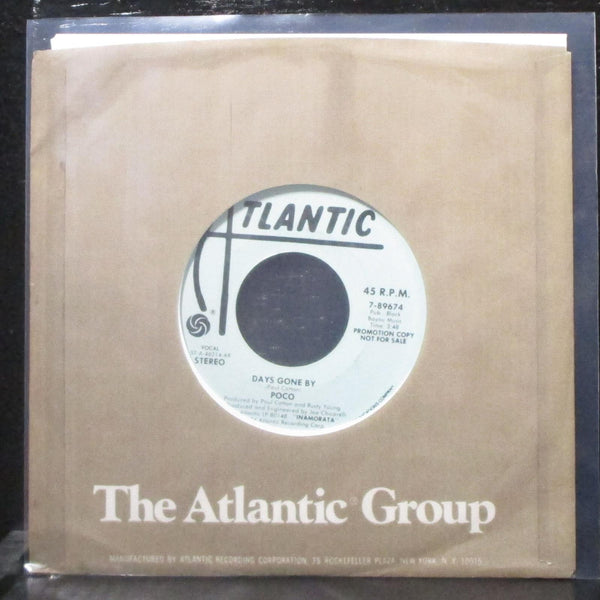 Poco - Day's Gon By 7" Mint- Promo Vinyl 45 Atlantic 7-89674 USA 1984 - Shuga Records