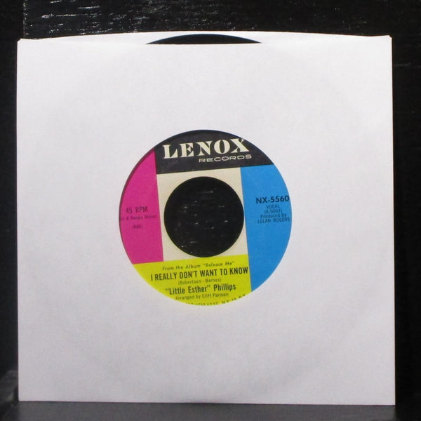 Little Esther Phillips - Am I That Easy To Forget 7" VG+ Vinyl 45 Lenox NX-5560 - Shuga Records