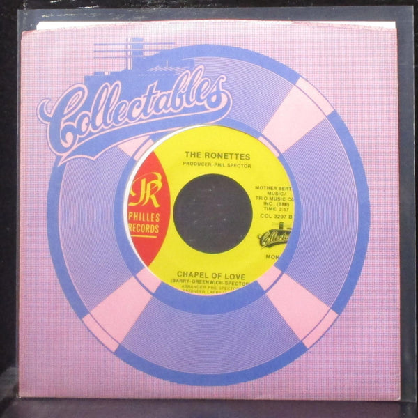 The Ronettes - Do I Love You? / Chapel Of Love 7" Mint- Vinyl 45 Collectables - Shuga Records
