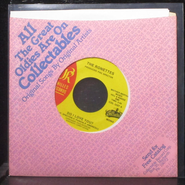 The Ronettes - Do I Love You? / Chapel Of Love 7" Mint- Vinyl 45 Collectables - Shuga Records