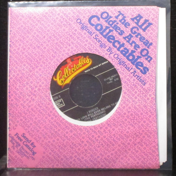 The Shields / The Pentagons - You Cheated / I Wonder 7" Mint- Vinyl 45 COL 3096 - Shuga Records