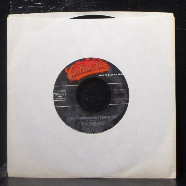 B.J. Thomas - Raindrops Keep Fallin' On My Head 7" Mint- Vinyl 45 Collectables - Shuga Records
