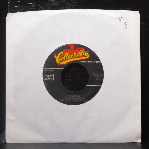 The New Colony Six - I Confess 7" Mint- Vinyl 45 Collectables COL 3369 USA - Shuga Records