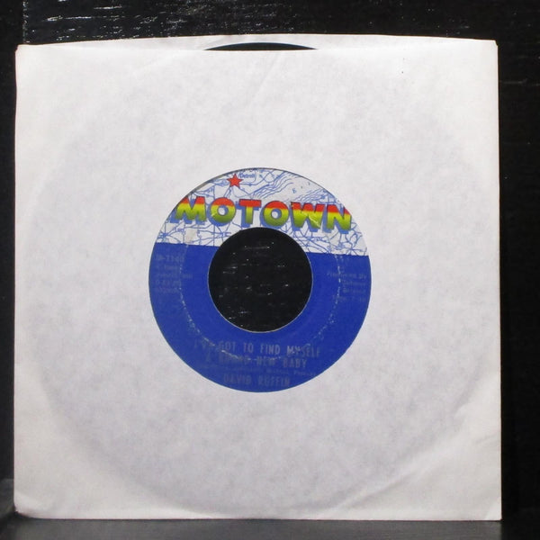 David Ruffin - My Whole World Ended 7" VG+ Vinyl 45 Motown M-1140 USA 1969 - Shuga Records