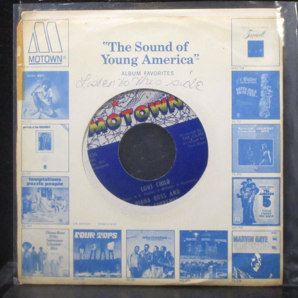 Diana Ross & The Supremes - Love Child / Will This Be The Day 7" Mint- Vinyl 45 - Shuga Records