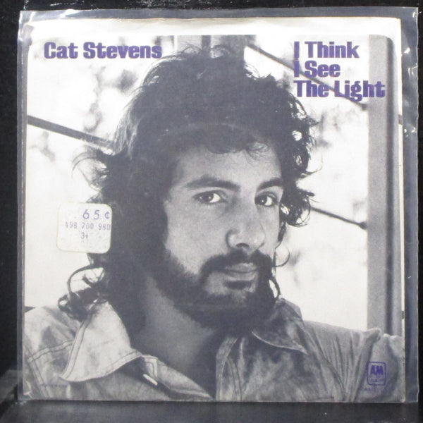 Cat Stevens - Moon Shadow / I Think I See The Light 7" VG+ picture sleeve AM1265 - Shuga Records