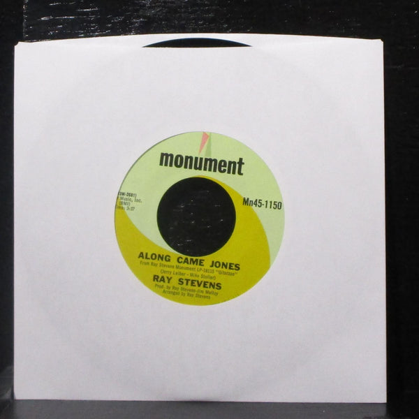 Ray Stevens - Along Came Jones / Yakety Yak 7" Mint- Vinyl 45 Mn45-1150 USA 1969 - Shuga Records