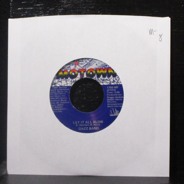 Dazz Band - Let It All Blow / Now That I Have You 7" Mint- Vinyl 45 Motown 1984 - Shuga Records