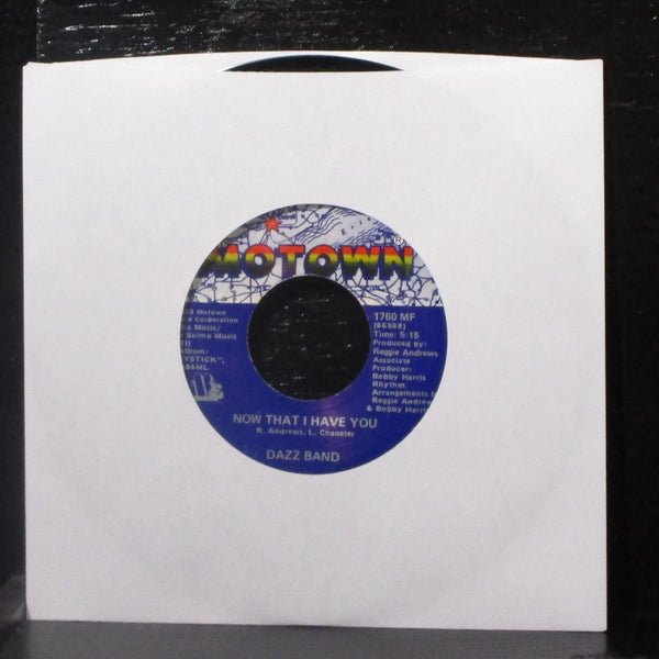 Dazz Band - Let It All Blow / Now That I Have You 7" Mint- Vinyl 45 Motown 1984 - Shuga Records