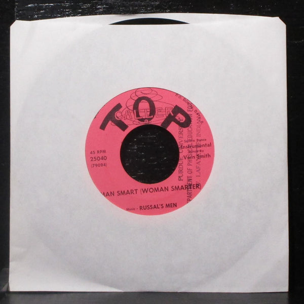 Vern Smith & Russal's Men - Man Smart (Woman Smarter) 7" VG+ Vinyl 45 25040 - Shuga Records