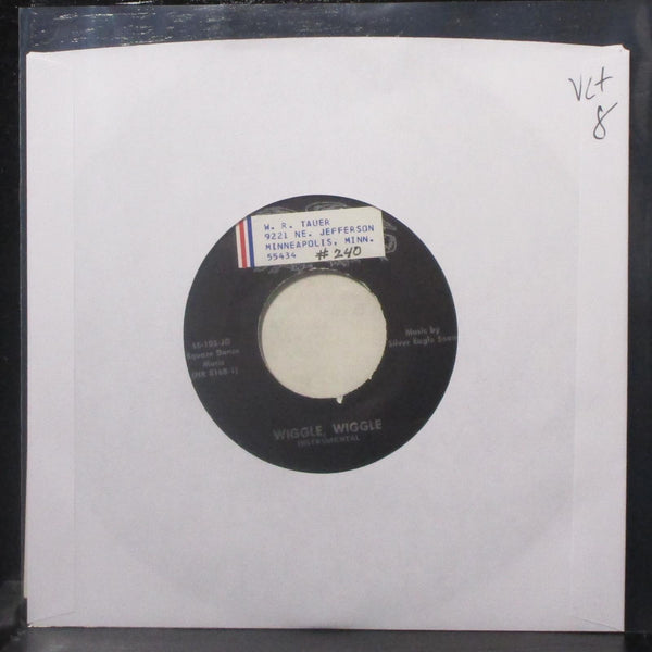 Little Joe Goins & Silver Eagle Sound - Wiggle, Wiggle 7" VG+ Vinyl 45 SE-103-JG - Shuga Records