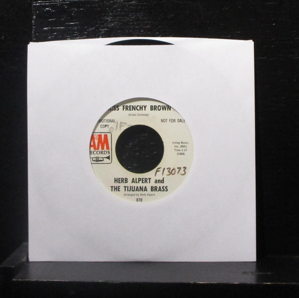 Herb Alpert & The Tijuana Brass - A Banda / Miss Frenchy Brown 7" VG+ 870 Vinyl - Shuga Records