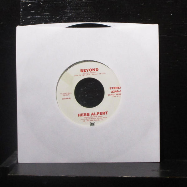 Herb Alpert - Beyond 7" VG+ 2246 Stereo & Mono Promo USA 1980 A&M Vinyl 45 - Shuga Records