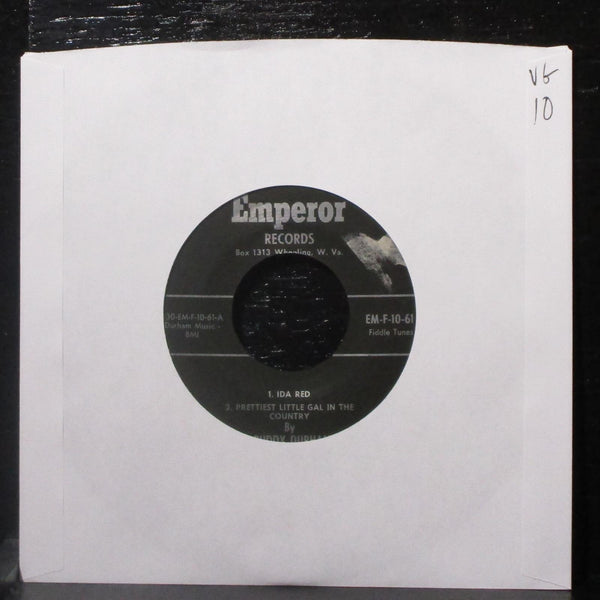 Buddy Durham - Ida Red EP 7" VG Vinyl 45 Emperor EM-F-10-61 USA - Shuga Records