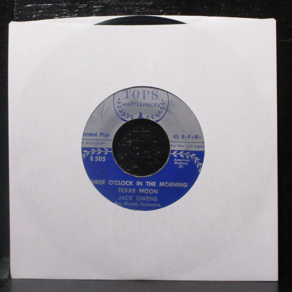 Jack Owens - Missouri Waltz EP 7" VG Vinyl 45 Tops Masterpieces E 505 USA - Shuga Records