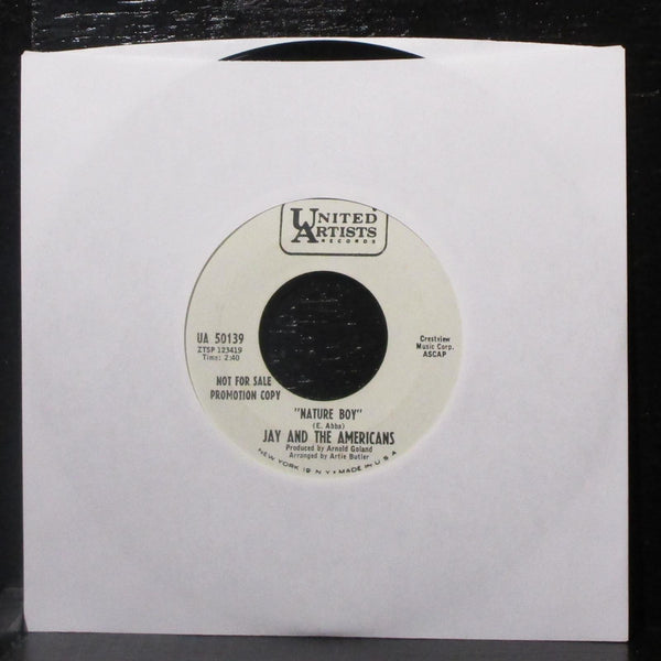 Jay & The Americans - You Ain't As Hip As All That Baby 7" VG+ Promo Vinyl 45 UA - Shuga Records