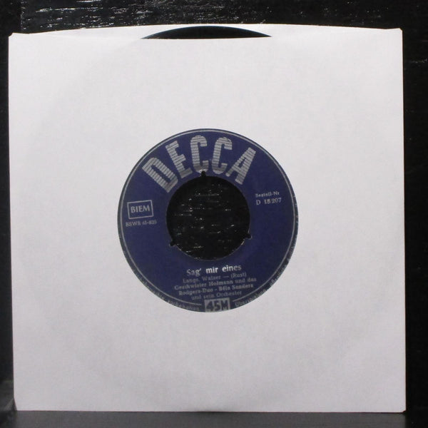 Geschwister Hofmann - Waldesrauschen / Sag' Mir Eines 7" VG Vinyl 45 Decca GER - Shuga Records