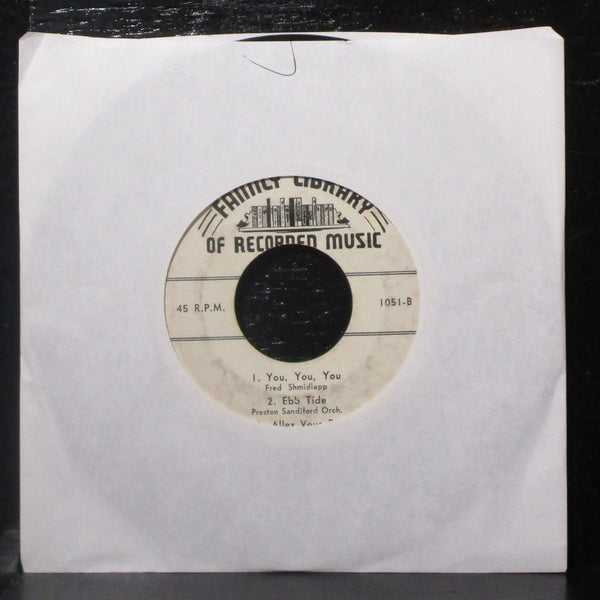 Various Artists - OH! / You, You, You EP 7" VG Vinyl 45 Family Library 1051 USA - Shuga Records