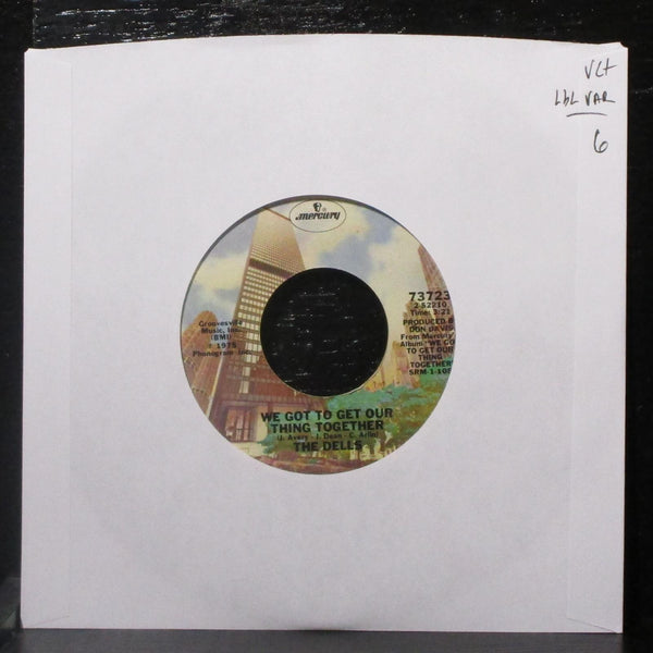 The Dells - We Got To Get Our Thing Together 7" VG+ Vinyl 45 Mercury 73723 USA - Shuga Records