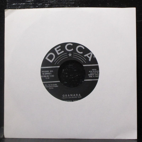 Caterina Valente - There But For The Grace Of God Go I 7" Mint- Vinyl 45 Decca - Shuga Records