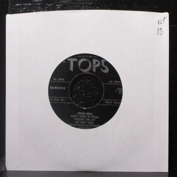 Tops Orchestra & Choristers - 6 Hits On Each Record 7" VG+ Vinyl 45-RX1012 Tops - Shuga Records