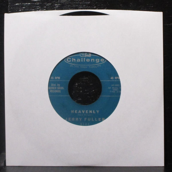 Jerry Fuller - Shy Away / Heavenly 7" VG+ Vinyl 45 Challenge 9104 USA 1961 - Shuga Records