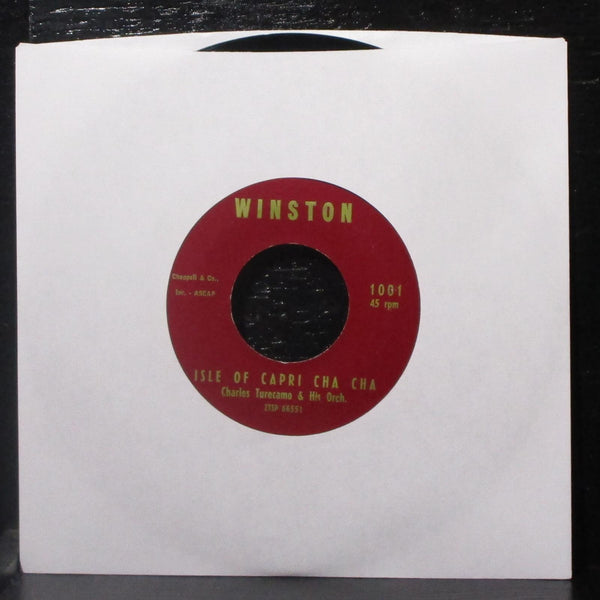 Charles Turecamo - Third Man Theme Cha Cha 7" VG+ Vinyl 45 Winston 1001 USA - Shuga Records